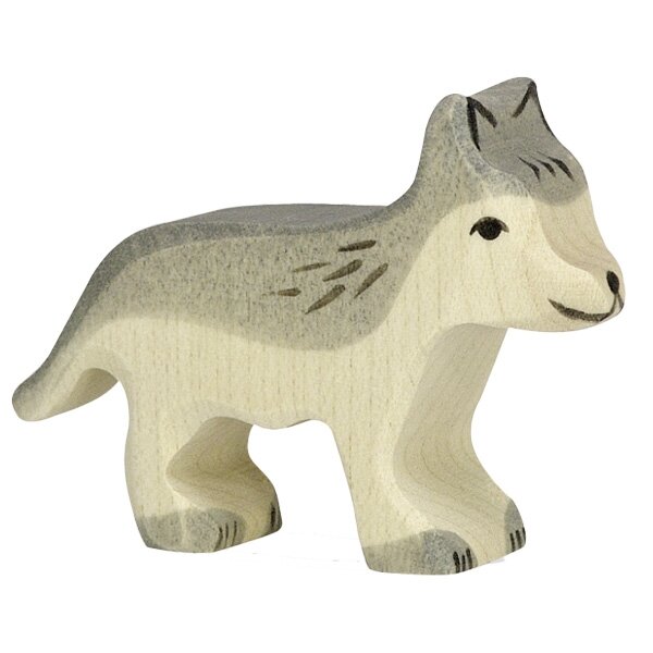 Holztiger Wolf klein
