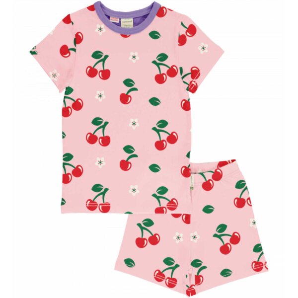 Pyjama Kurz Cherry- 134/140