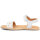 Flexy Sandale Lia II white/gold - 33