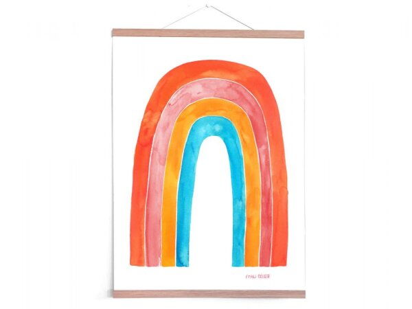 Poster Regenbogen 50x70