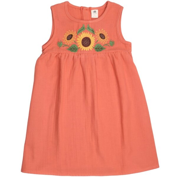 Kleid ärmellos Musselin