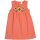 Kleid ärmellos Musselin Golden Ochre - 104