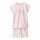 Pyjama kurz Eis hellrosa - 122/128