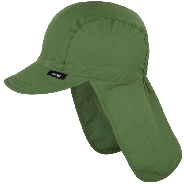 Schirmmütze leicht m. Nackenschutz UV50+ matcha - 53