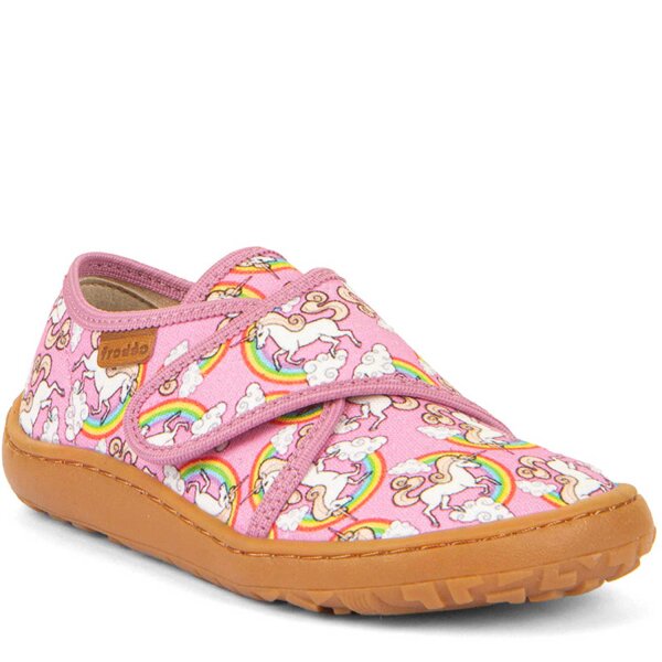 Barefoot Slippers vegan II white pink - 28