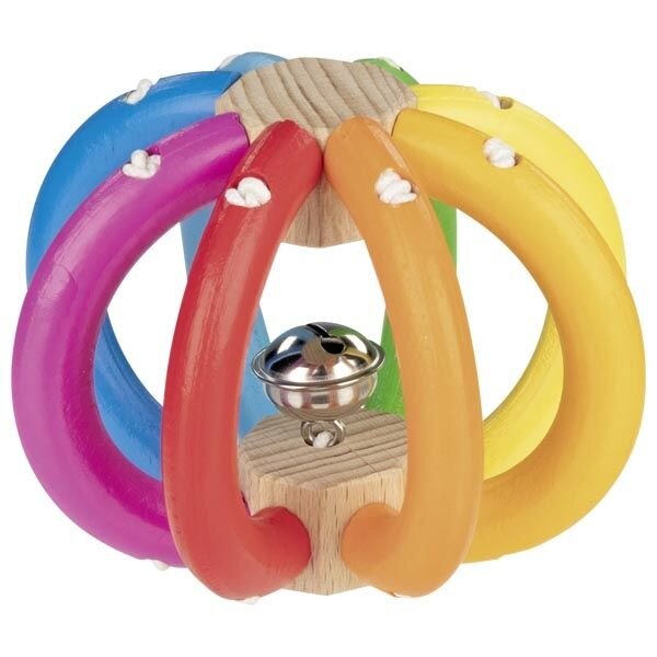 Greifling Regenbogen Glöckchen oval