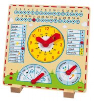 Jahresuhr französisch / Horloge Calendrier
