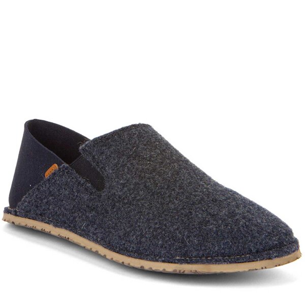 Barefoot Slip-On Wooly dark blue - 32