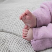 Baby Overall Wollfleece Rei&szlig;verschluss