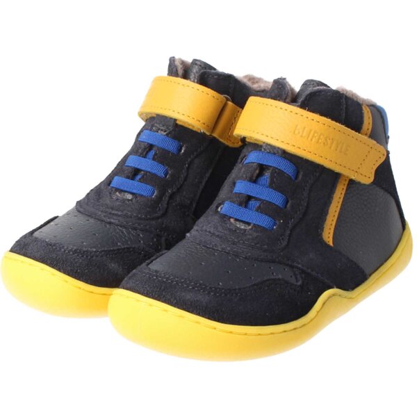 AnurafroschSTYLE High-Cut Wollvlies marine - 34