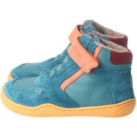 AnurafroschSTYLE High-Cut BREIT Wollvlies petrol - 27