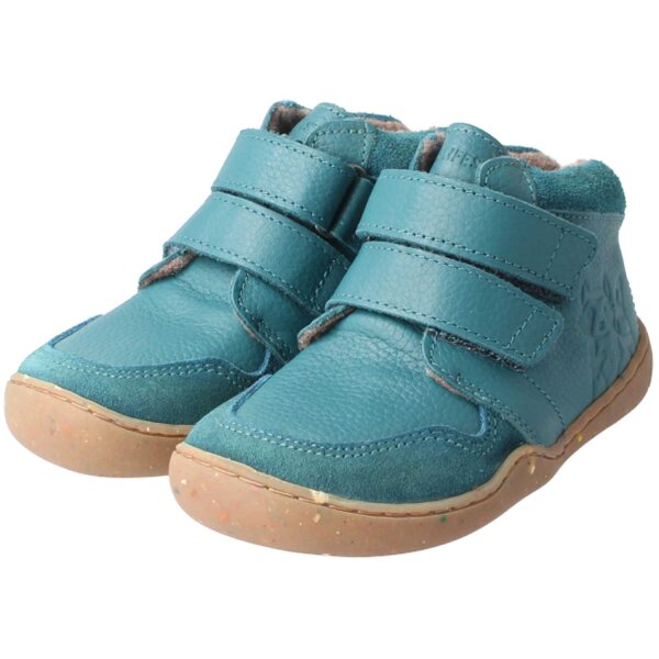 WaschbärSTYLE Mid-Cut BREIT Wollvlies petrol - 32