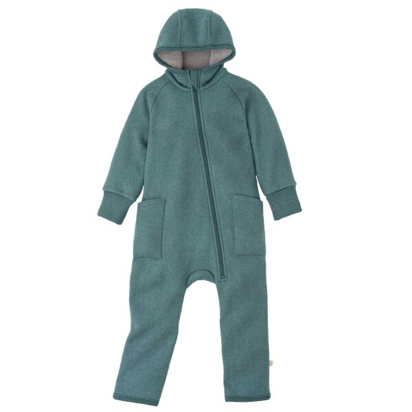 Walkoverall mit Zipp eukalyptus - 86/92