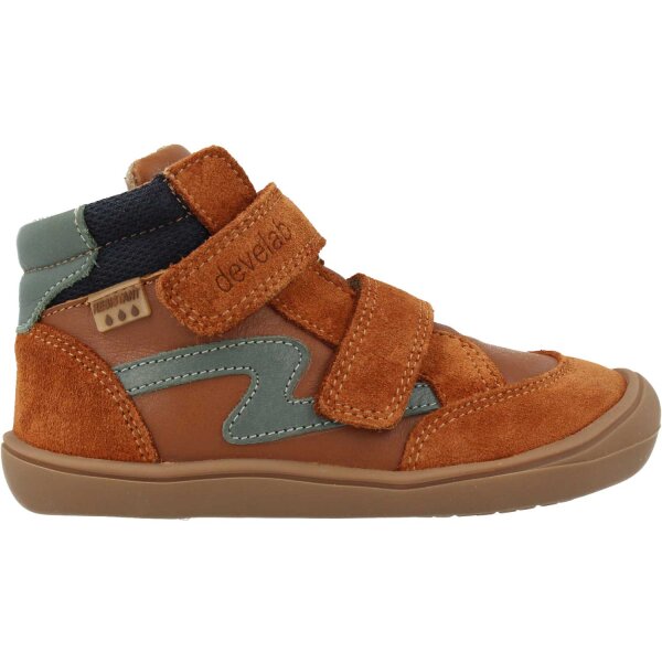 Soft Sneaker Wolle Tex II cognac fantasy - 24