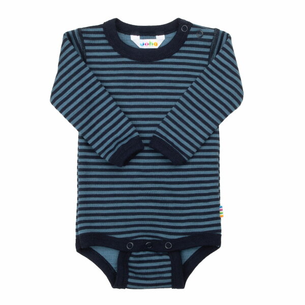 Body Langarm Wolle Streifen