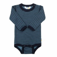 Body Langarm Wolle Streifen