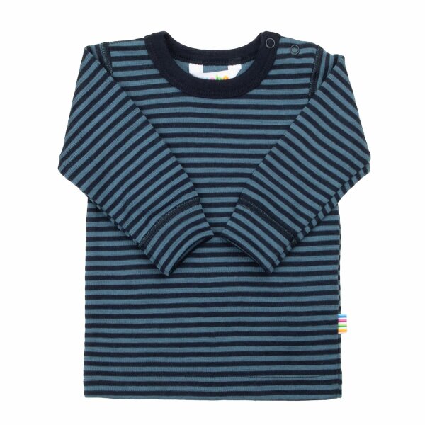 Shirt Langarm Wolle Streifen