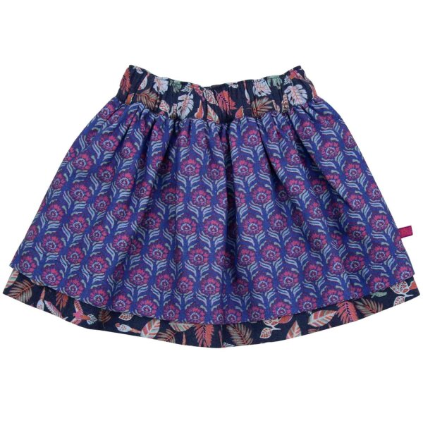 Wenderock Flanell Blüten / Papageien - 140