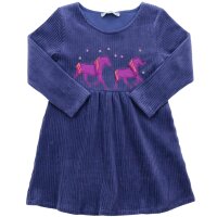 Kleid langarm Velvet Rib