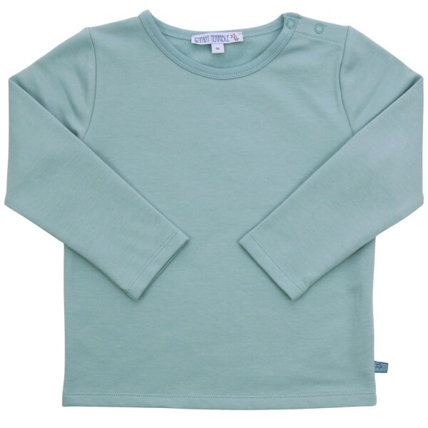 Thermo Langarmshirt light ocean - 146/152