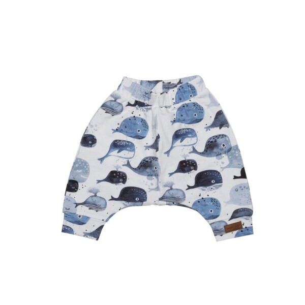 Baggy Shorts Baby Wale lichtgrau