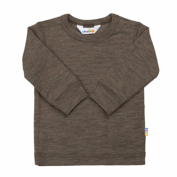 Shirt langarm Wolle/Seide melange