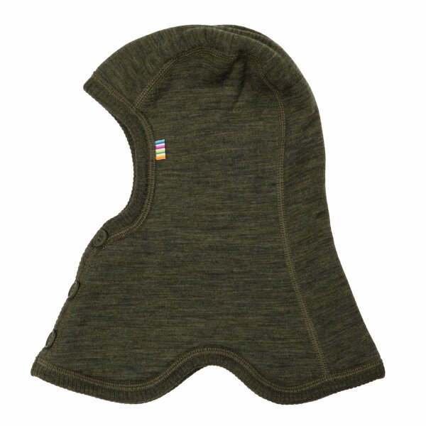 Schlupfmütze Wolle Knöpfe