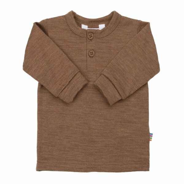 Langarmshirt Wolle
