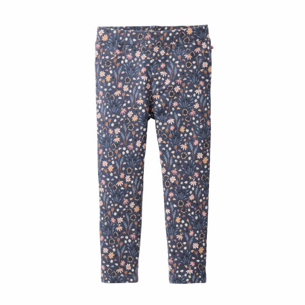 Treggings Mille fleur indigoblau - 116