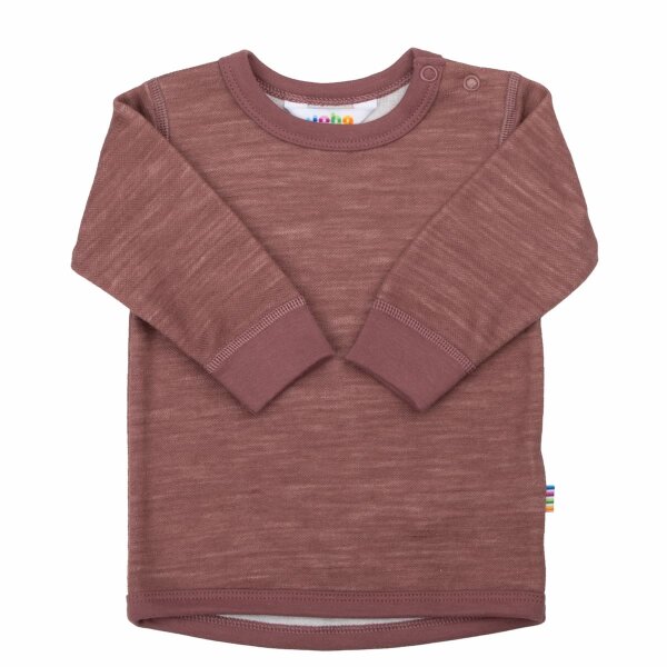 Kindershirt langarm Wollmix