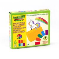 Nawaro Wachsmalbl&ouml;cke Einhorn 6er Set