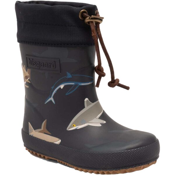 Gummistiefel Thermo deep blue shark - 26