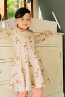 Tellerkleid Langarm Fawn - 98/104