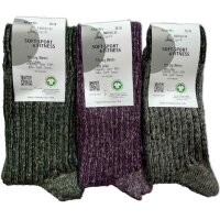 Marin Socken Erwachsene Wolle/Leinen