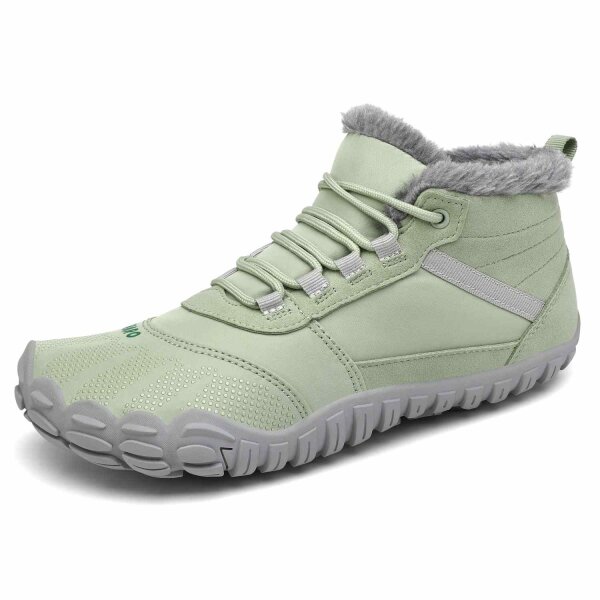 Winter Barfußschuhe Will I Light Green - 39