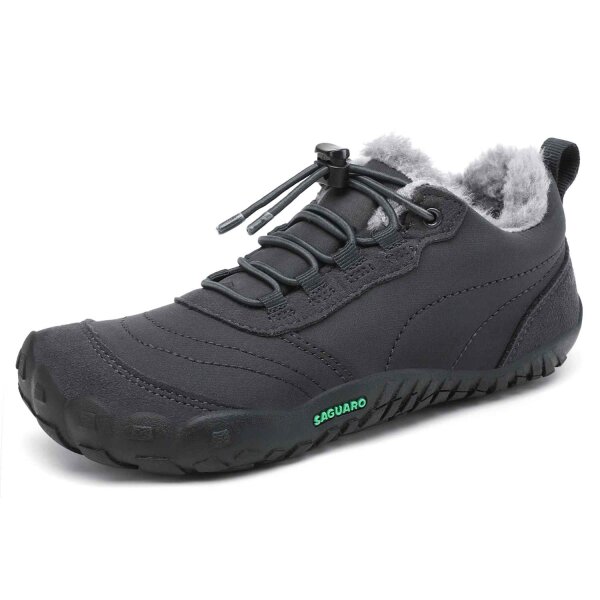 Winter Barfußschuhe Kids Will II Dark Grey - 33