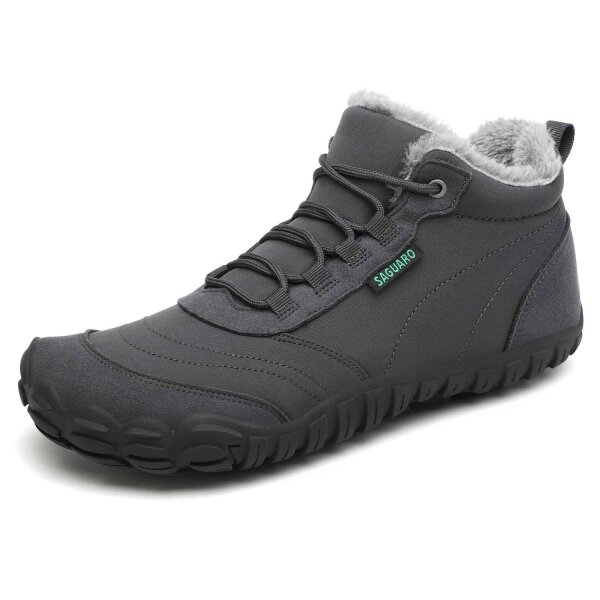 Winter Barfußschuhe Will II Dark Grey - 36