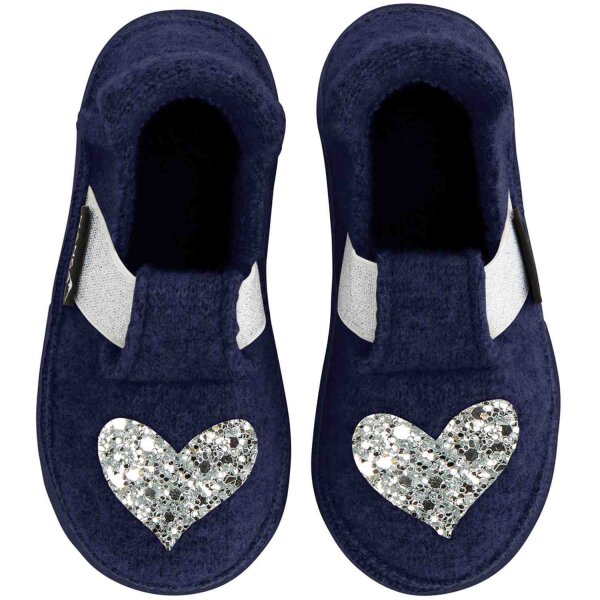 Hausschuhe Wolle 2.0 I heart U - 27