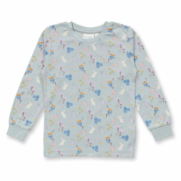 Long John Schlafanzug Bunnies Icegrey - 122