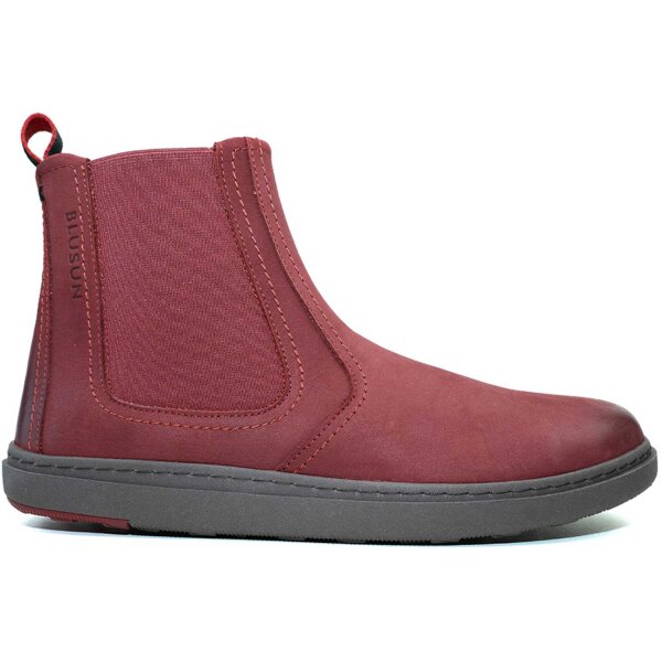 Barfuß-Winter-Chelsea-Boots 060W autumn red - 37
