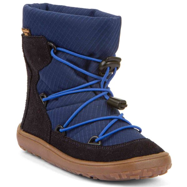 Barefoot Boot Tex Track Wool dark blue - 34