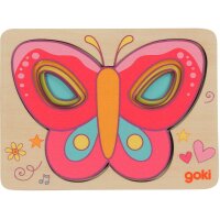 Schichtenpuzzle Schmetterling