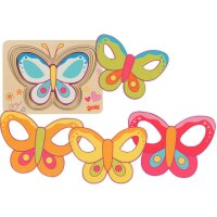 Schichtenpuzzle Schmetterling
