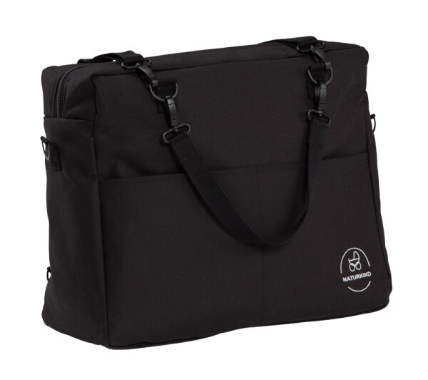 Naturkind Wickeltasche Panther schwarz