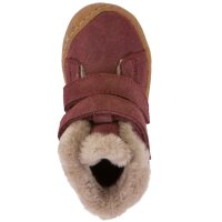 Mini Suede Klett Lammfell bordeaux - 25