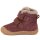 Mini Suede Klett Lammfell bordeaux - 25