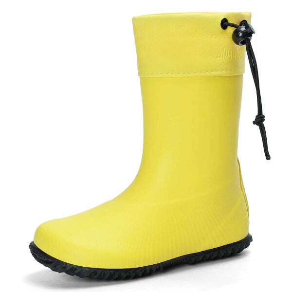 Barfuß-Gummistiefel Fleece Kids Brisk II Yellow - 24