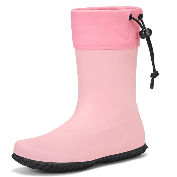 Barfuß-Gummistiefel Fleece Kids Brisk II Pink - 31