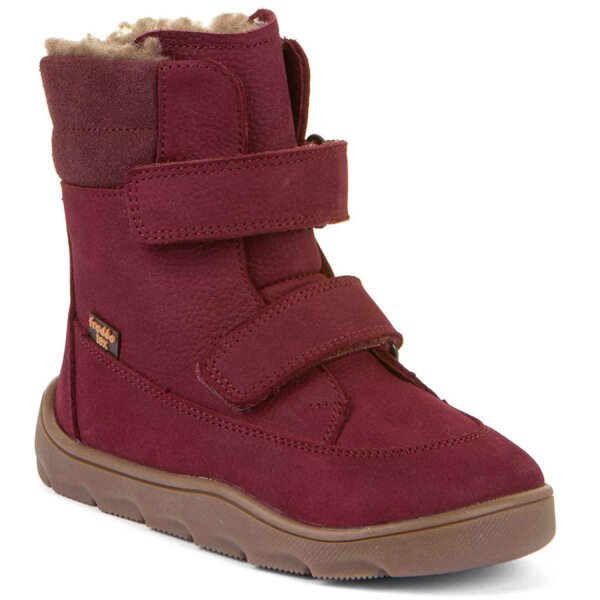 Barefoot Klettstiefel Zeru Tex Winter bordeaux II - 27