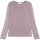 Langarmshirt Ripp Spitze Lotus
